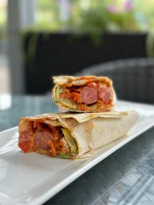 Cосиска копчена в лаваші