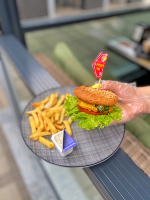 Сет чизбургер яловичий